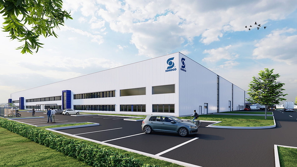 Produktionsstätte für Sonoco in Lübeck Produktionsstätte für Sonoco in Lübeck